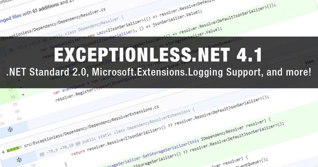 Exceptionless.NET 4.1 Release