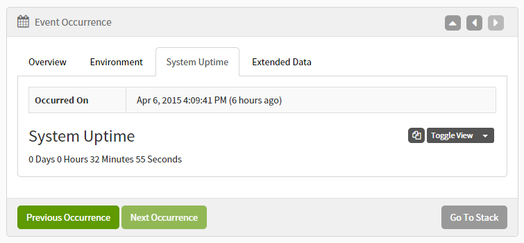 Exceptionless Plugin System Uptime